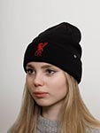 Шапка 47 BRAND арт. EPL-RKN04ACE-BK Liverpool FC EPL (черный)